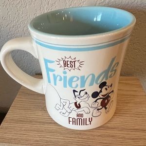 Disney Mug, Best Friends And Family, Pluto and Mickey
